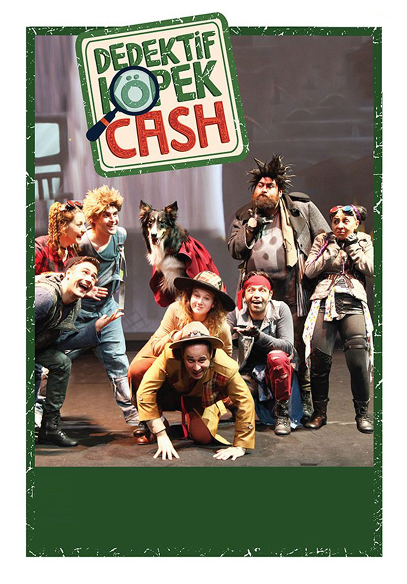 Dedektif Köpek Cash Poster