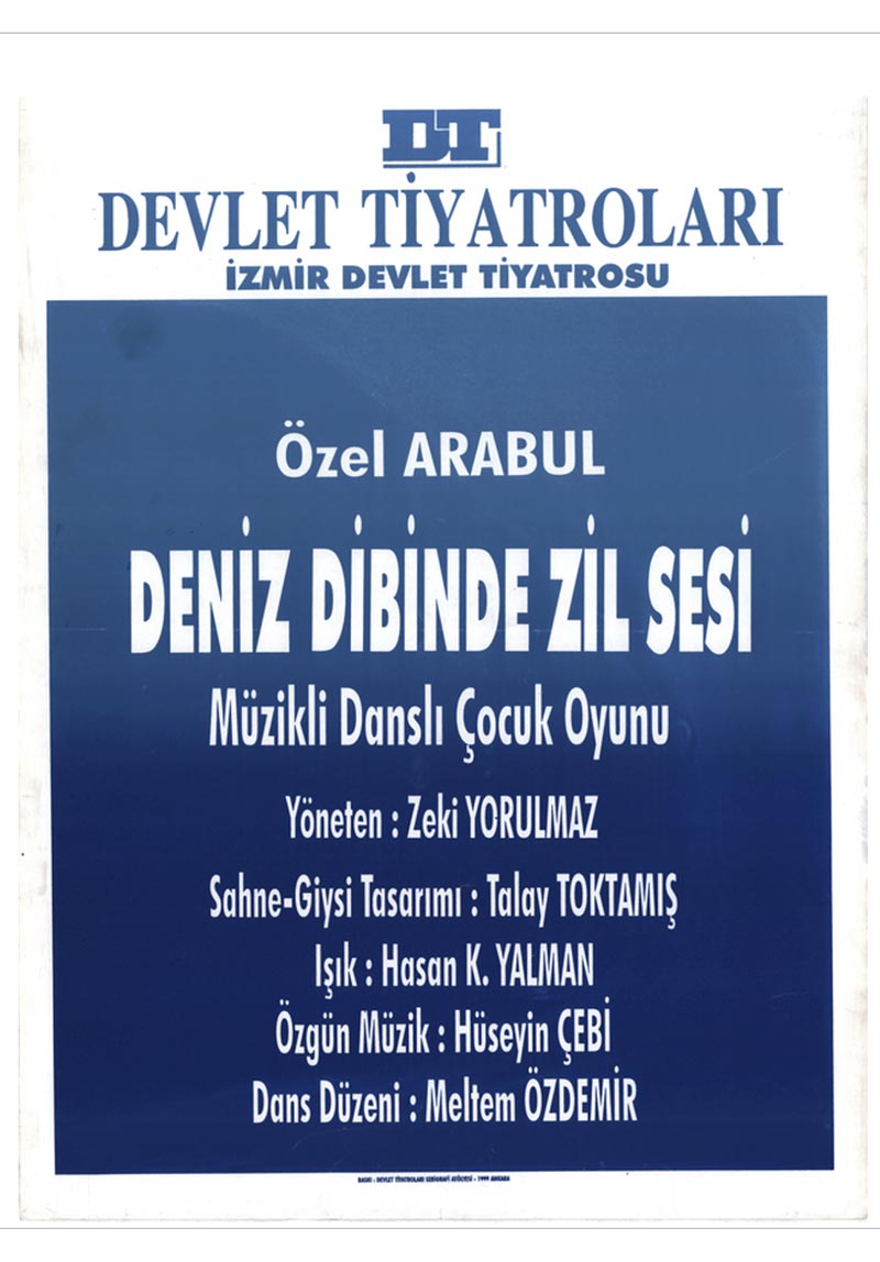 Deniz Dibinde Zil Sesi Poster