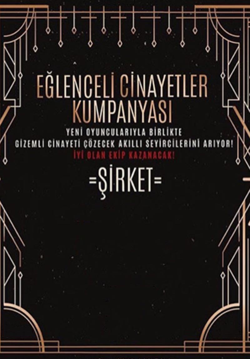 Eğlenceli Cinayetler Kumpanyası - Şirket Poster