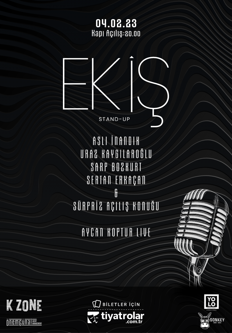 EK İŞ / Stand-Up Gecesi Poster