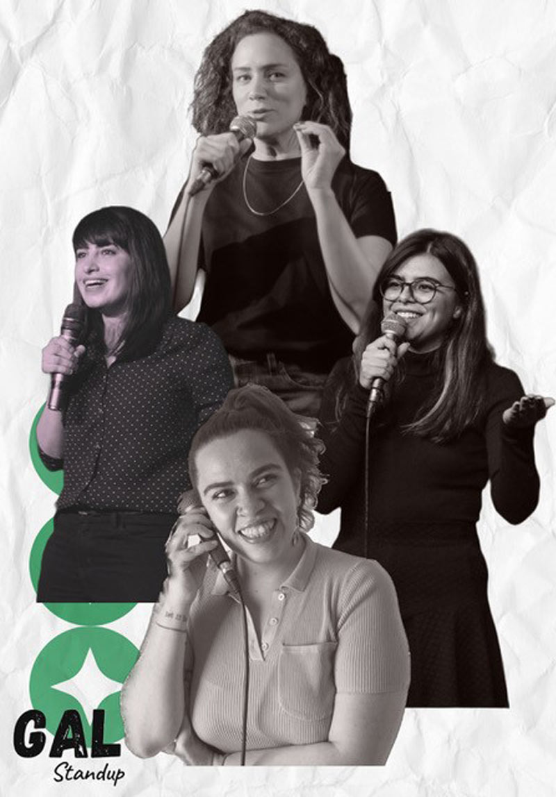 Gal Standup X4 Poster