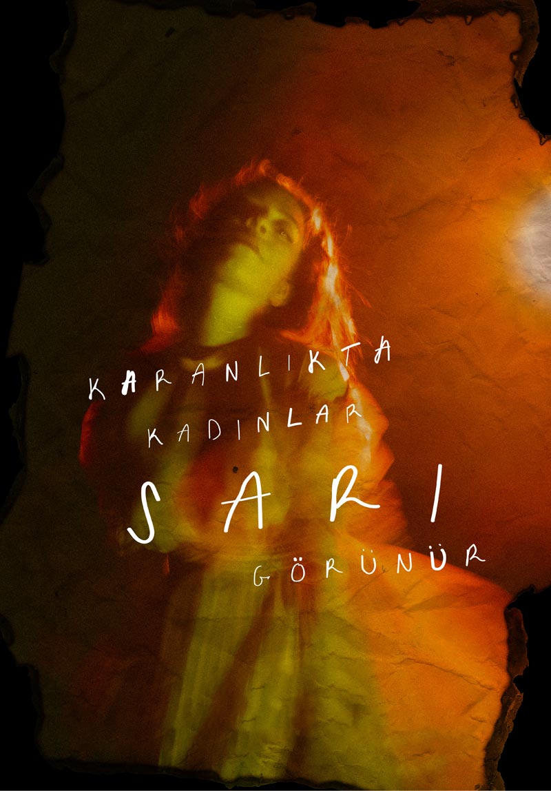 Karanlıkta Kadınlar Sarı Görünür Poster