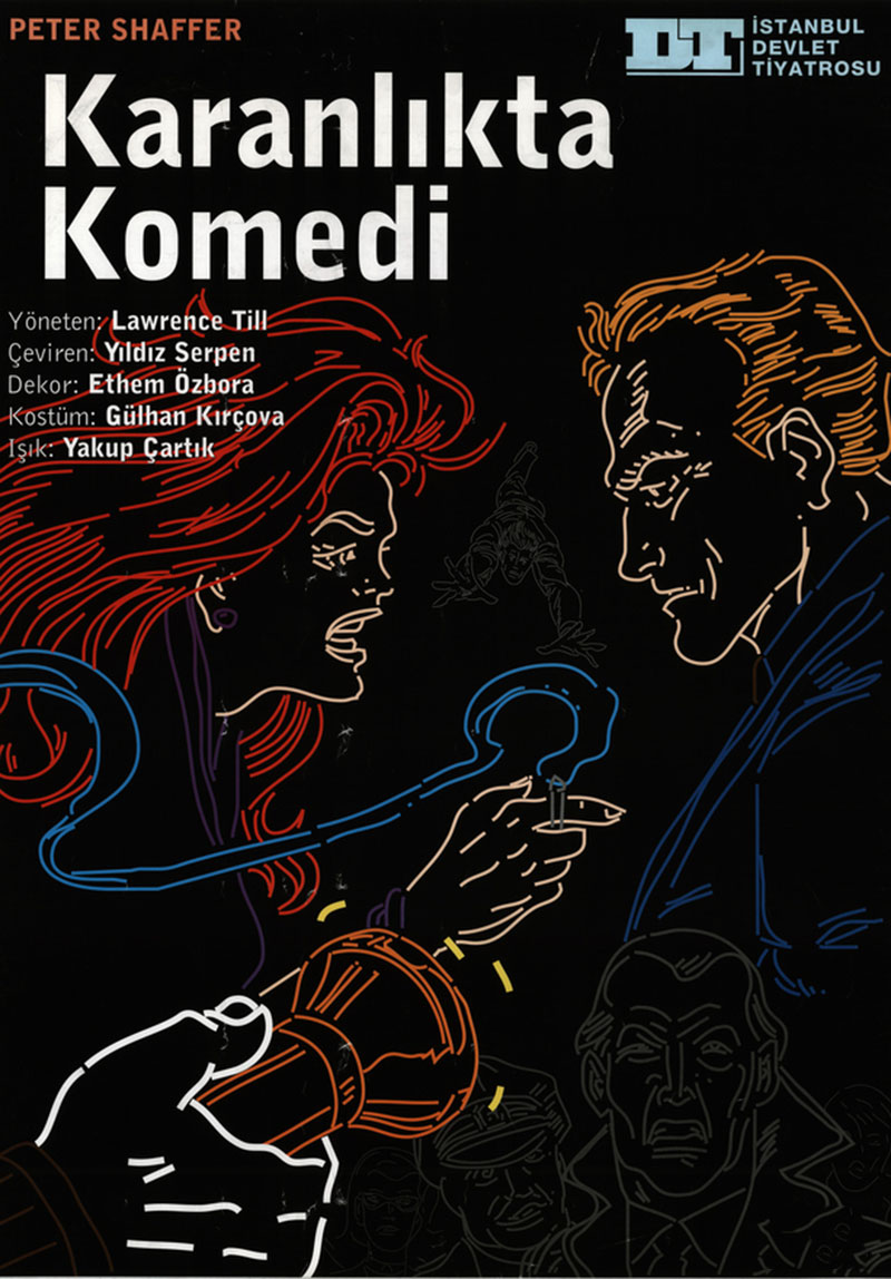 Karanlıkta Komedi Poster