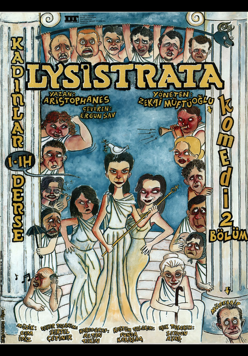 Lysistrata Kadınlar I-Ih Derse Poster
