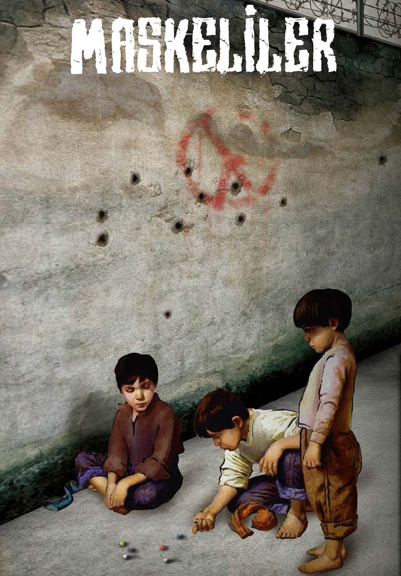 Maskeliler Poster