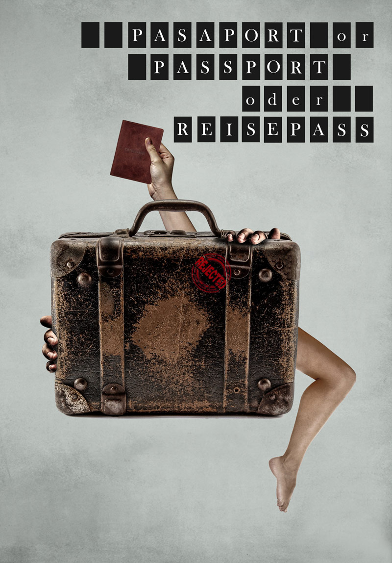 Pasaport or Passport oder Reisepass Poster